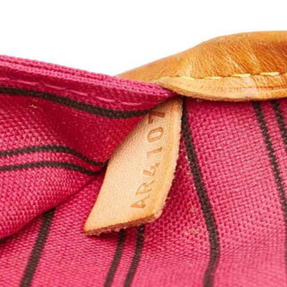 Louis Vuitton Monogram Neverfull MM Tote Brown Leather - Picture 7 of 8